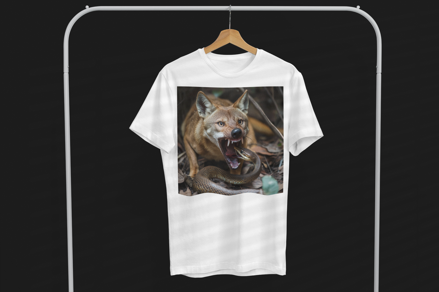 Outback Showdown: Dingo vs. Snake 🐺⚡🐍 Women's T Shirt