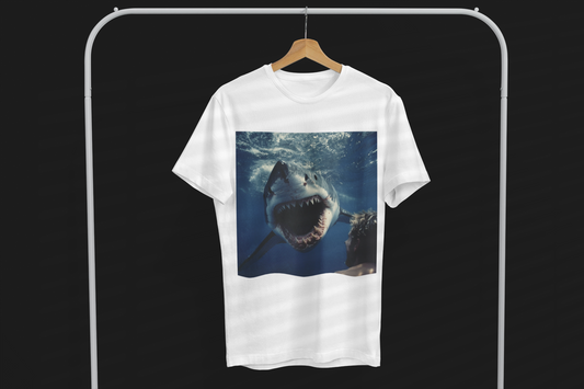 "Shark Snack Attack" Women's T-Shirt 🦈😱